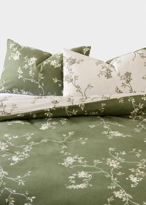 Forest Leaf Brushed Cotton Duvet | Woolworths.co.za