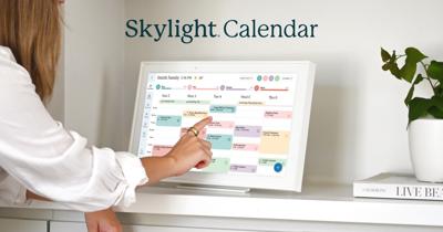 Skylight Calendar 2 | Size 15” in Black