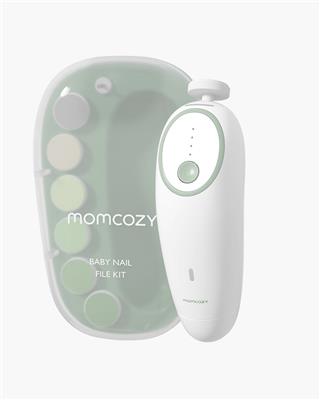 Momcozy Electric Baby Nail File: LED Light & Low Noise