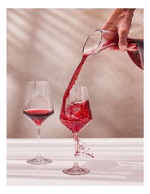 Krosno Avant Garde Wine Glass 6 Piece 550ml Gift Boxed | MYER