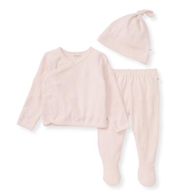 Organic Raised Terry Bee Take Me Home 3 Piece Set - Ranunculus – Burts Bees Baby