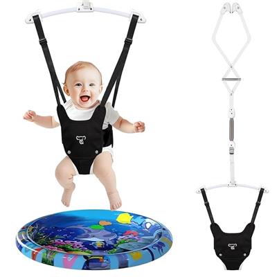 Amazon.com : Baby Jumper, Baby Doorway Jumper with Adjustable Strap, Protable Baby Jumpers and Bouncers, Easy to Assemble, Baby Bouncer Jumper with Wa