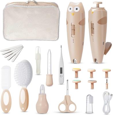 Amazon.com : Lictin Baby Healthcare and Grooming Kit, 26 in 1 Rechargeable Baby Nail Trimmer Electric Set,Safe Baby Nail File with Auto Light, Newborn