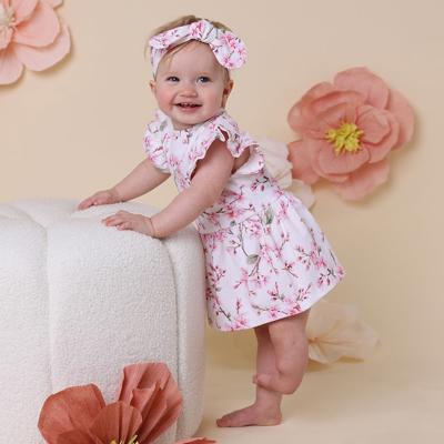 Cherry Blossom Organic Baby & Toddler Dress | Snuggle Hunny