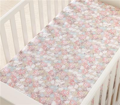Hello Kitty® Heritage Organic Crib Fitted Sheet | Pottery Barn Kids
