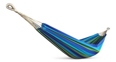 Bliss Hammocks Wide Double Hammock in a Bag w/Hanging Hardware for Patio/Backyard/Camping, Assorted,