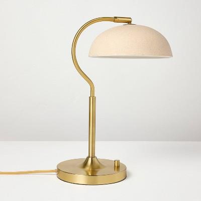 Ceramic Shade Table Lamp Brass - Hearth & Hand™ with Magnolia : Target