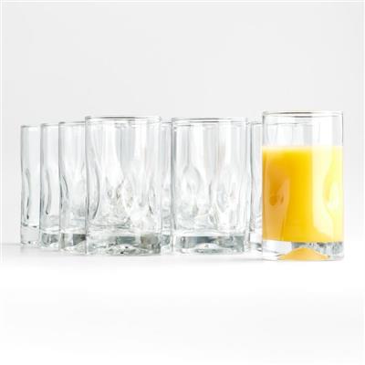 Impressions 10-Oz. Juice Glasses, Set of 12   Reviews | Crate & Barrel
