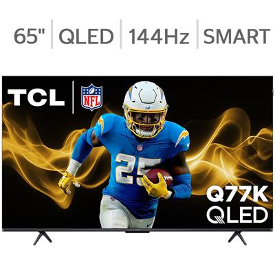 TCL 65 Class - Q77K Series - 4K UHD QLED Smart TV - Allstate 3-Year Protection Plan Bundle Included for 5 Years of Total Coverage* | Costco