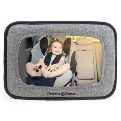 Primo Passi - Baby Car Mirror for Infant Rear Facing, Black Melange