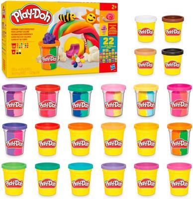 Play-Doh Mega Fun Set for Toddlers, Non-Toxic Modelling Compound Bulk Set with 36 Cans, Creative Toys for 2  Year Old Kids : Amazon.co.uk: Home & Kitc