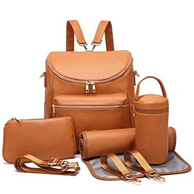 4PCS Diaper Backpack Mommy Backpacks Travel Baby Diaper Bags with Organizer | Shop Today. Get it Tomorrow! | takealot.com