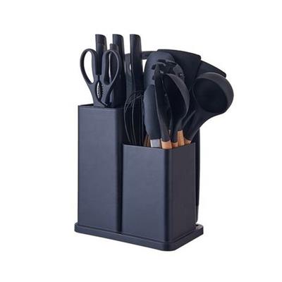 Silicone Kitchenware Kit 19 Pieces Knife & Spoon Set With Storage Rack | Shop Today. Get it Tomorrow! | takealot.com