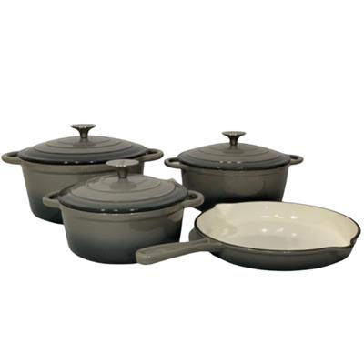 Authentic Cast Iron Dutch Oven Cookware - 7 Pieces Pot Set | Shop Today. Get it Tomorrow! | takealot.com
