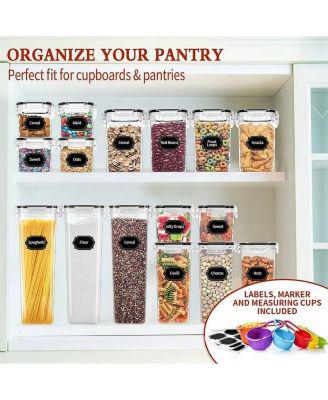 Airtight Food Storage Containers with Lids 24pcs Dry Food Storage Containers - Macys