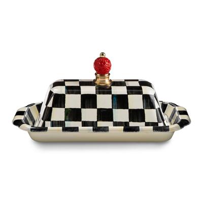 MacKenzie-Childs | Courtly Check Butter Box