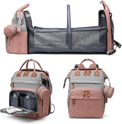Amazon.com: Jeryswet Baby Diaper Bags with Changing Station, Waterproof Large Capacity Diaper Bag Backpack for Moms Dads with USB Charging Port and St