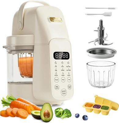 Amazon.com : SosekiBaby FM01 Glass Baby Food Maker Steamer and Blender, 316L Stainless Steel Blades,One Step Baby Food Processor Puree Maker for Homem