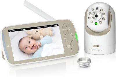 Amazon.com: Infant Optics DXR-8 PRO - Patented Active Noise Reduction (ANR), 5” HD Video Baby Monitor with 1 Camera, No WiFi, Hack-Proof,Pan Tilt Zoom