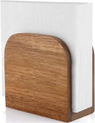 Amazon.com: ALELION Acacia Wood Napkin Holder for Table, Wooden Upright Napkin Holders for Kitchen, Standing Napkin Dispenser for Kitchen Dining Room