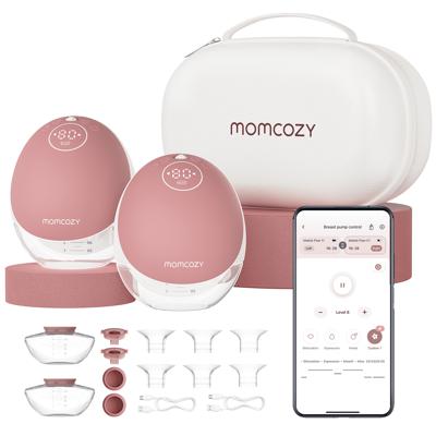 Momcozy Breast Pump Hands Free Mobile Flow | M9, App Discreet Control with Personalized Multi-Modes & 15 Levels, Wearable Breast Pump 24mm - Walmart.c