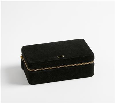 Dillon Suede Jewelry Travel Case | Pottery Barn