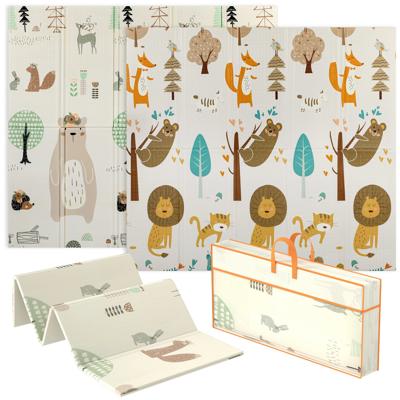 Qaba Baby Play Mat, Crawling Mat 77 x 69, Animal Theme - Walmart.ca
