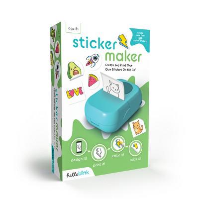 Ceaco Hello Blink Sticker Maker Create Your Own Stickers - Bluetooth Mini Thermal Sticker Printer Craft : Target