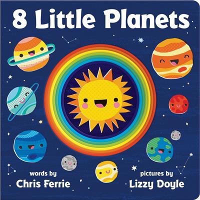 8 Little Planets by Chris Ferrie, (Board Book) | Indigo