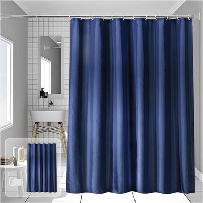 Shower Curtains for Bathroom,Bath Curtains Shower Waterproof,Shower Curtains with Hooks,Bathroom Curtain Waterproof Non Perforated Toilet High End Sha