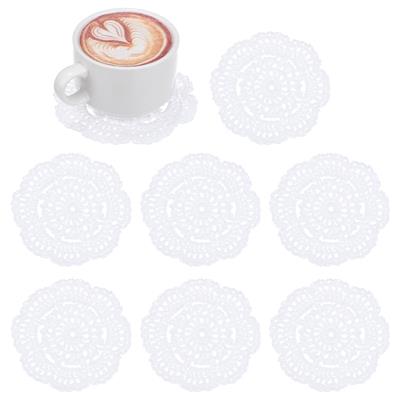 8-Pack Handmade Crochet Coasters, 4 Inch/10cm Round Cotton Placemats Vintage Crochet Lace Place Mats [White] - Walmart.ca