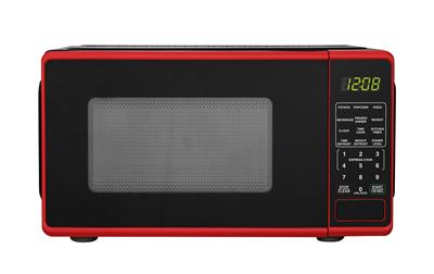 Free Shipping! Mainstays Countertop Microwave Oven 0.7 Cu ft 700 Watts Red Compact Kitchen Microwave - Walmart.com