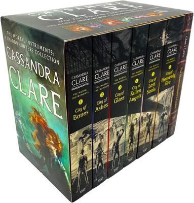 Cassandra Clare The Mortal Instruments 7 Books Collection Set (City of Bones, City of Ashes, City Glass, City of Lost Soul, City of Fallen Angels, Cit