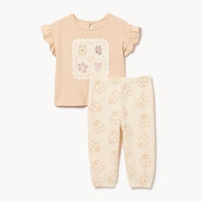 Baby Girls Disney Winnie-the-Pooh Set in Light Beige from Joe Fresh