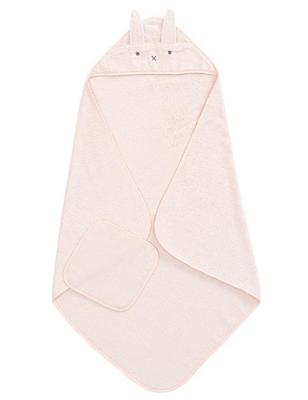 Super Soft Bunny Baby Hooded Towel & Washcloth Set | Pottery Barn Kids