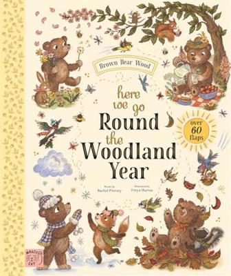 Brown Bear Wood: Here We Go Round the Woodland Year: A Lift-the-Flap Book (With Over 60 Flaps)