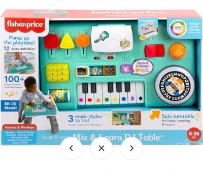 Fisher-Price - Mix & Learn DJ Table Musical Learning Toy | BIG W