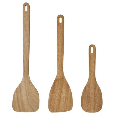 MAJFISK 3-piece kitchen utensil set, acacia - IKEA CA