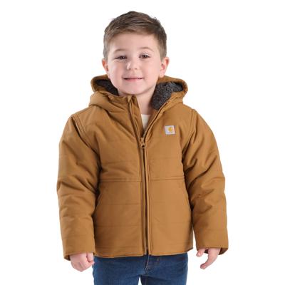 Kids Montana Insulated Hooded Jacket (Baby/Toddler) | Carhartt