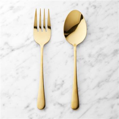 Mayfair Hostess Set Gold Stainless Steel | Williams Sonoma