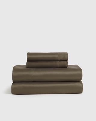 Bamboo Sheet Set in Dusty Olive