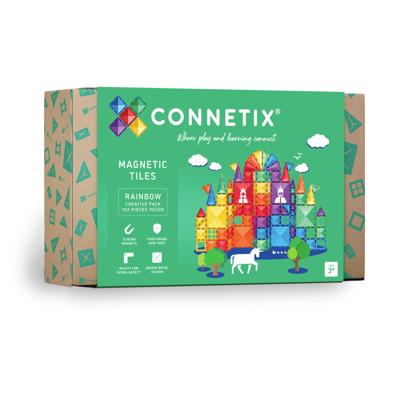 CONNETIX Rainbow Creative Pack, 102 Pieces | Official Store