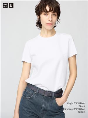 Womens Crew Neck T-Shirt | UNIQLO CA