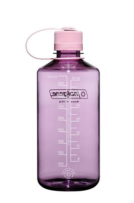Nalgene Sustain Narrow Mouth Water Bottle, Impact-Resistant, BPA-Free, 32-oz