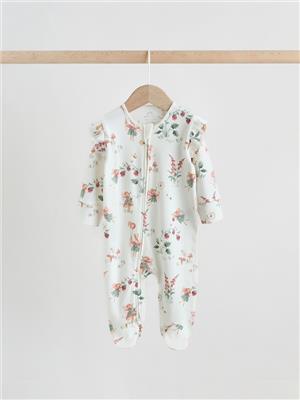 Buy Pink Baby Sleepsuits 3 Pack from Next Australia