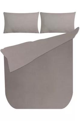 PLAIN GENTLE TOUCH DUVET COVER - 3/4 - Charcoal | SHEET STREET