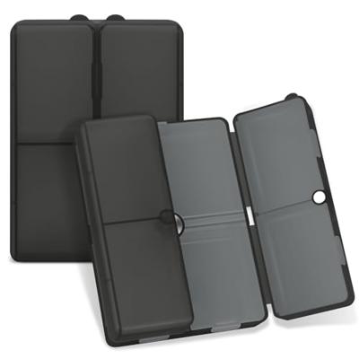 FYY Daily Pill Organizer,7 Compartments Portable Pill Case Travel Pill Organizer,[Folding Design] Large Pill Box for Purse Pocket to Hold Vitamins,Cod