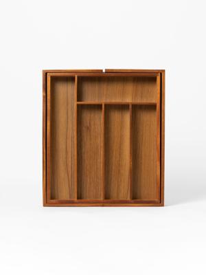 Simply Stored 2.0 Acacia Wood Expandable Cutlery Tray | Bash
