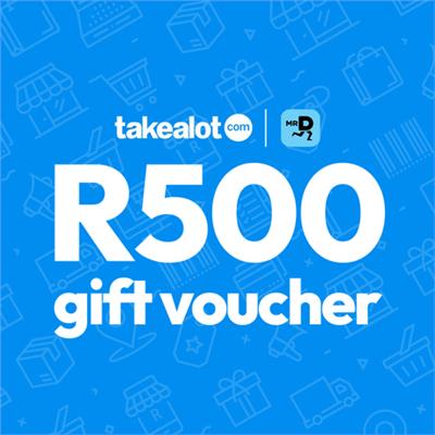 TAKEALOT Gift Voucher - R500 | Shop Today. Get it Tomorrow! | takealot.com
