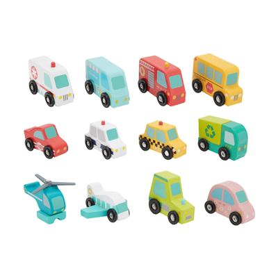 Wooden Small Vehicle, Assorted - Anko | Target Australia